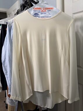 Rag & bone cream/ivory top